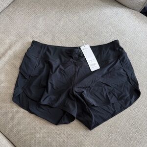 NWT CRZ YOGA Black Athletic Running Shorts